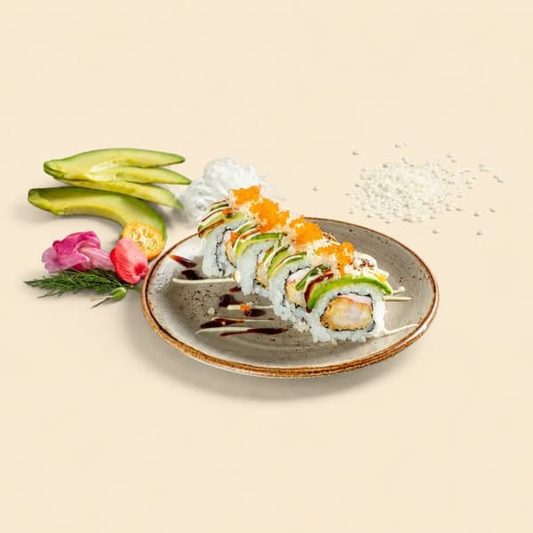 31. Dragon Roll (4 pieces)