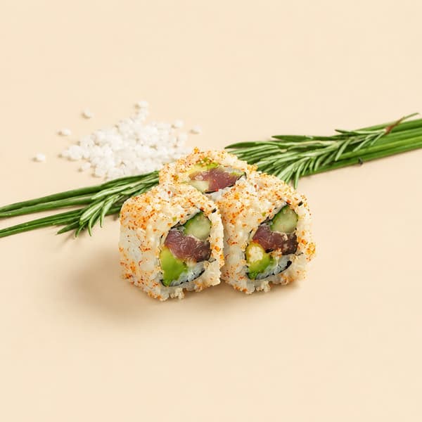 21. Spicy Tuna Roll (4 pieces)
