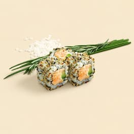 23. Grilled Salmon Roll (4 pieces)