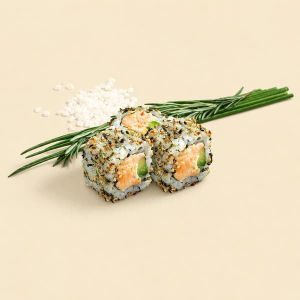 23. Grilled Salmon Roll (4 pieces)
