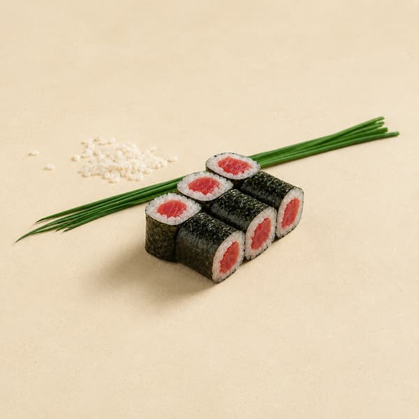 15b. Tuna Maki (6 pieces)