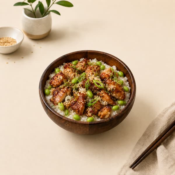 964. Teriyaki Chicken Poke Bowl