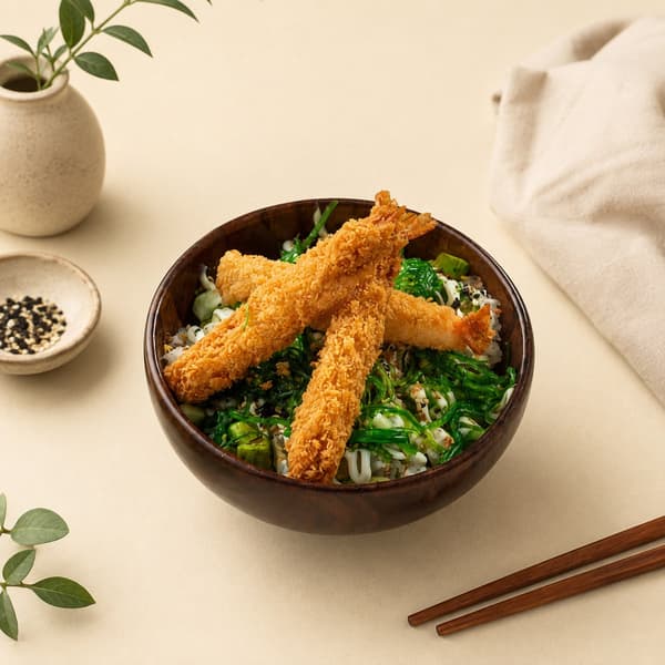 965. Tempura Shrimp Poke Bowl
